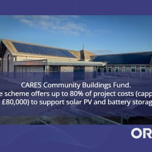 CARES fund offers up to 80% support for solar on community buildings