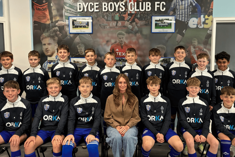 ORKA Solutions Backs Dyce Boys Club 2014s With New Kit Sponsorship